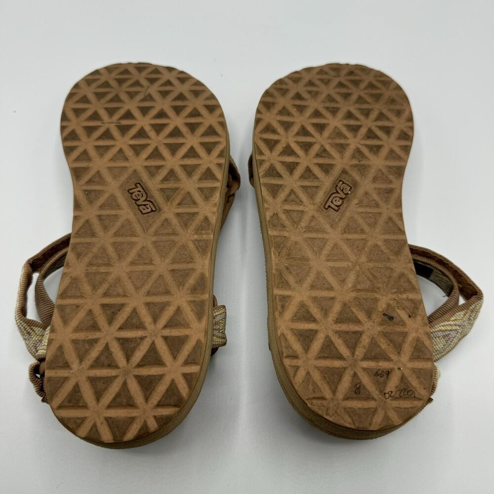 Teva Universal Tan Sand Aztec Womens Sandals Size 10 Water Trail Hiking - Picture 3 of 6